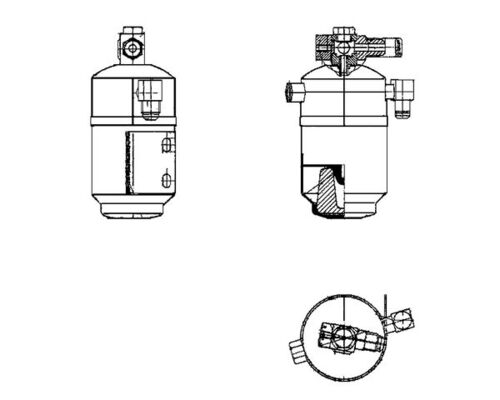 AD109000S, Dryer, air conditioning, Air-conditioning various, MAHLE, 02.59.013, 03895, 1168300483, 137.40075, 33397, 351195181, 800640N, 95278, DFD17004, RD19132, TSP0175140, 3895, 8FT351195-181, A1168300483