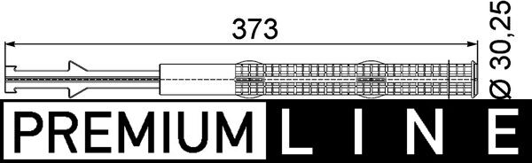 Sušárna, klimatizace - AD184000P MAHLE - 0021590V001000000, 132217, 260169