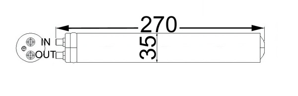 Trockner, Klimaanlage - AD64000S MAHLE - 13750015, 170369, 2500D219