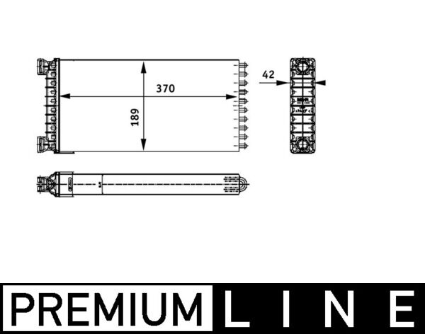 AH130000P, Heat Exchanger, interior heating, Air-conditioning various, MAHLE, 0637.3003, 11002, 215M10, 269002N, 351312551, 53549, 64006022, 71926, 812352, 81619016166, KMN022, 8FH351312-551, MN6022