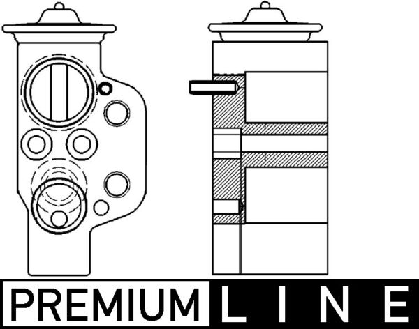 AVE115000P, Expansionsventil, Klimaanlage, Klimaanlage verschiedene, MAHLE, 351239621, 42132, 888-1100094, 8K0820679A, AI1351, 8K0820679B, 8UW351239-621