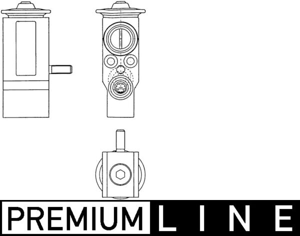 AVE130000P, Expansionsventil, Klimaanlage, Klimaanlage verschiedene, MAHLE, 1212134, 351303381, 43001609, 7701046978, RT1609