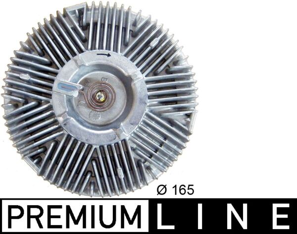 Clutch, radiator fan - CFC127000P MAHLE - 186651, 268029N, 376757681