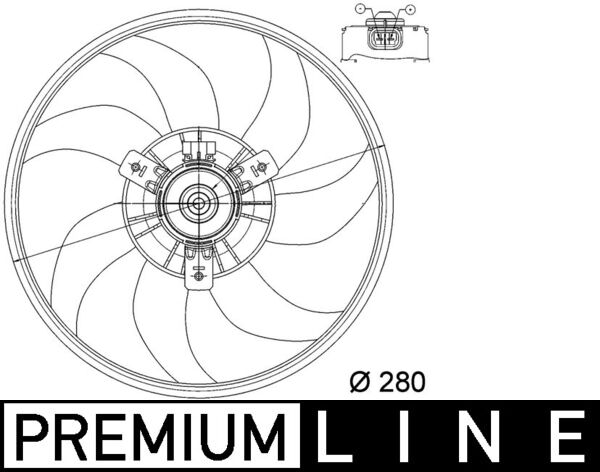 CFF165000P, Fan, radiator, Cooler, MAHLE, 0507.1777, 069422571010, 1341351, 158049N, 351039761, 3777746, 47012, 696357, EV200710, OL7506, V40-01-1070, 24445189, 3777747, 69422331010, OL7517, 69422571000, OL7520