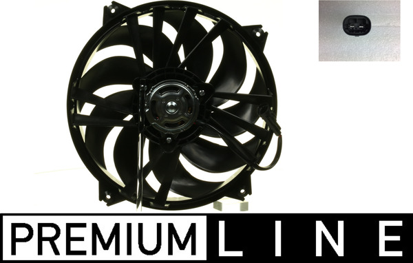 CFF287000P, Fan, radiator, Cooler, MAHLE, 0503.1256, 069422292010, 1209642, 1253C0, 168039N, 351043721, 420100, 47340, 721536, 826-0006, 85788, DER21014, GA201235, PE7529, 69422292010, 8EW351043-721, GA201237