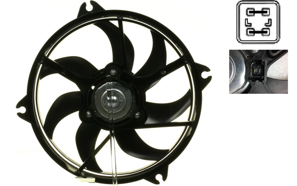 CFF318000S, Fan, radiator, Cooler, MAHLE, 0503.2007, 11-142320001, 1250.G0, 1250G0, 168040N, 351044431, 47320, 696174, GA200587, PE7530, V22-01-1780, V42-01-1125