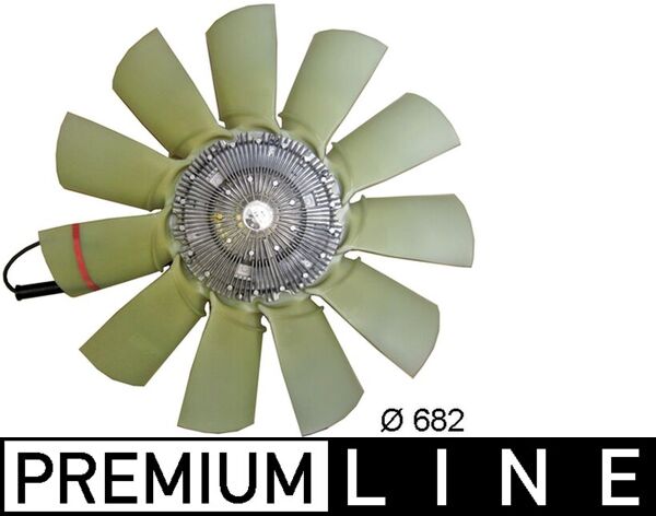 Fan, radiator - CFF480000P MAHLE - 1780958, 376791631, 7075408