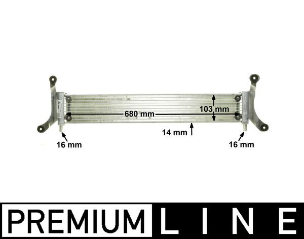 Niedertemperaturkühler, Ladeluftkühler - CIR6000P MAHLE - 350213126000, 376719051, 480056N