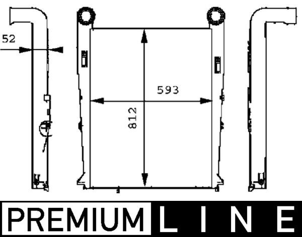 CI102000P, Chladič turba, Chladič, Chladič turbodmychadla, MAHLE, 10331001, 10841, 19214, 376724071, 397011N, 5001858498, 5006009388, 5010514245, 6.35401, 67004033, 97027, LKRE033, WG1723789, 30219, 5001859155, K01899990, LKRE401, 5001859156, RE4033, 5001859157, 5010315735, 5001839156, 5001858497, 5001858499