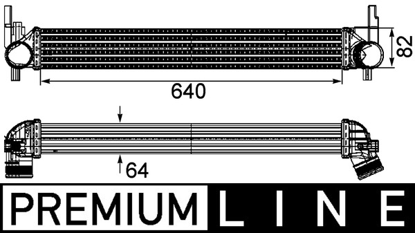 CI165000P, Ladeluftkühler, Kühler, MAHLE, 07103113, 105364, 30253, 337002N, 351319202410, 376746141, 49004039, 6R0145805, 702062, 818574, 825M25, 96566, ST4039, 30530, 351319202412, 6R0145805B, 825M25A, 8ML376746-141, STA4039, 351319202413