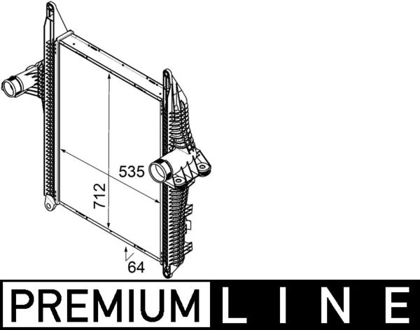 CI178000P, Ladeluftkühler, Kühler, MAHLE, 267001N, 30263, 376746291, 81.06130.0191, 97067, 376746301, 81.06130.0212, 81061300230, 8ML376746-291, 8ML376746-301