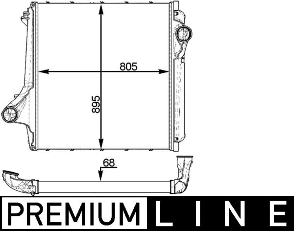 CI374000P, Ladeluftkühler, Kühler, MAHLE, 07093024, 21162608, 30390, 376779-351, 397003N, 404858, 6.35422, 818527, 961555, RE4142, WG1723939, 405514, 7093.024, 7421649613, 97075, 7485013210