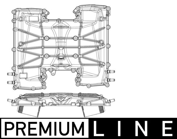 CI408000P, Chladič turba, Chladič, Chladič turbodmychadla, MAHLE, 376794-021, AJ813796, HW731D6C1B03, 376794-031, AJ812986, VPDX2H9424AE, 8ML376794-031, C2Z17806, VPEX5H8005AC, C2Z28244