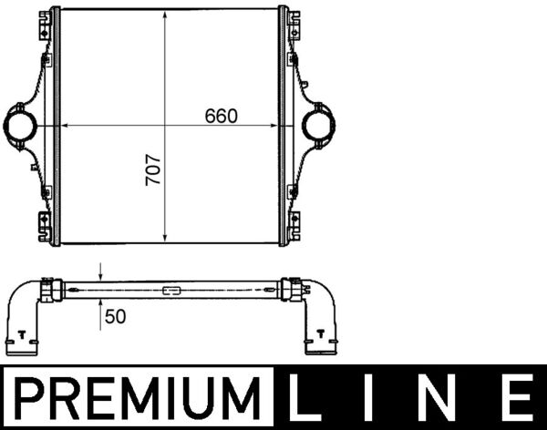 CI449000P, Intercooler, charger, Cooler, MAHLE, 0000042532036, 376906341, 818776, 96964, 0000500348264, 41036470, 42532036, 500348264