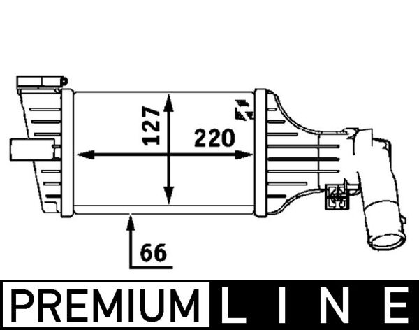 CI55000P, Ladeluftkühler, Kühler, MAHLE, 0707.3002, 09129519, 102553, 1302244, 157009N, 30427, 351319201860, 37004325, 376723181, 721002, 817916, 820M46, 9129519, 913087, 96788, KOL325, V40-60-2064, 09192587, 1302413, 351319201862, 820M46A, 8ML376723-181, 960576, OL4325, 351319201863, OLA4325, 9192587, 95512980