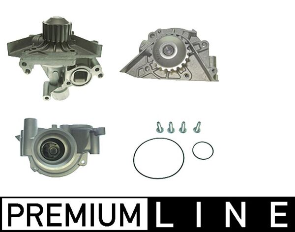Water Pump, engine cooling - CP165000P MAHLE - 11-132200017, 1201L2, 1857