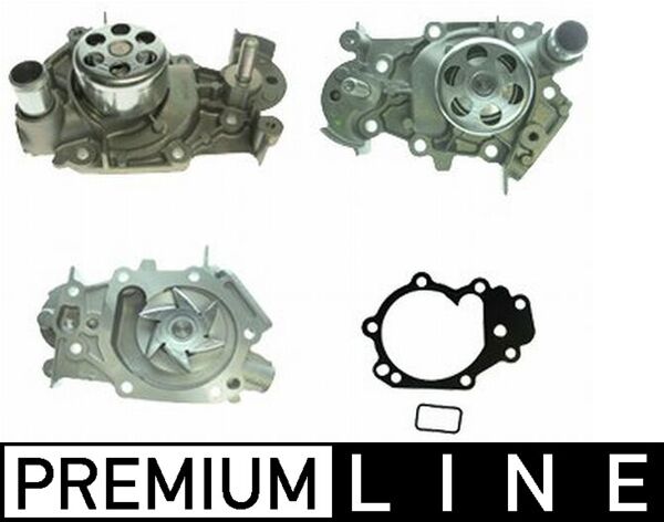 CP361000P, Water Pump, engine cooling, Water pump, MAHLE, 16130864596, 1818, 19.19.004, 1987949718, 210103314R, 21241, 240981, 350981762000, 376805-394, 506580, 65569, 700419, 7.29591.04.0, P916, PA1463, QCP3651, R226, V65569, VKPC86215, WP1859, 1987949763, 350982091000, 376805391, 506729, 7701478924, WP2610, 351110004200, 506968, 8200397735, 8MP376805-394