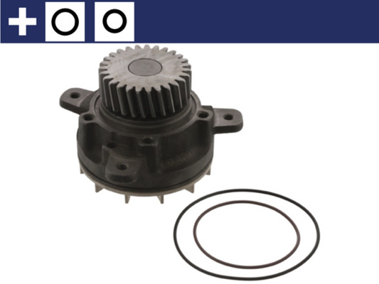 CP469000S, Water Pump, engine cooling, Water pump, MAHLE, 01300010, 03.19.020, 140.200-00A, 16-332200004, 20431135, 22023, 2233, 352316171227, 376808334, 50005344, 5001866278, 57726, 66536, 980985, DP089, FWP70852, P9913, V207, 01305006, 20431137, 250.030-00A, 57753, 7420734268, 01305010, 20713787, 57757, 033.168, 20734268, 204311350, 33168