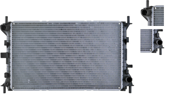 Radiator, engine cooling - CR1344000S MAHLE - 01053067, 090087N, 10-100-01064