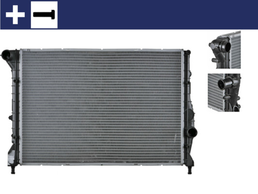 CR1413000S, Radiator, engine cooling, Cooler, MAHLE, 0000046743393, 000M14, 0046743393, 010001N, 01002083, 0113.3011, 103676, 109352, 350213193000, 376766-114, 53203, 60058, 734283, AL2083, DRM01001, JR4248J, R11530, 010006N, 01002084, 0113.3016, 350213193003, 376766111, 46743393, 53238, 60059, 734733, AL2084, RA0000070, 1133016, 350213177100