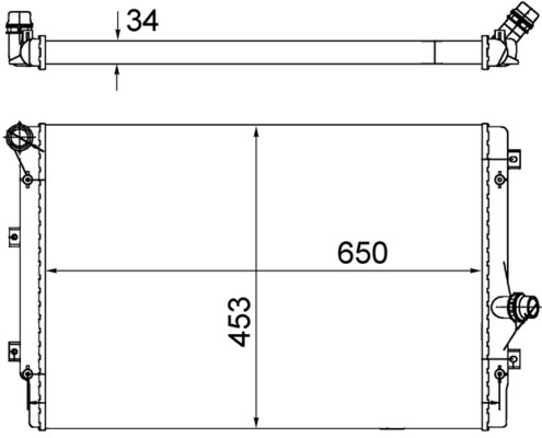 CR1539002S, Kühler, Motorkühlung, Kühler, MAHLE, 0110.3066, 040026N, 112324, 1K0121251AB, 1K0121251BK, 350213144400, 376774041, 4787.004.0000, 53425, 58002208, 65281, 702-0024, 734333, DRM320-17, QER2361, RA0010320, V15-60-5057, VW2208, 1K0121251DM, 350213855000, 376774045, 65281A, VW2224, 1K0121251DD, 1K0121251N, 8MK376774-041, VWA2208, 8MK376774-045, 1K0121251EH, 3C0121253AL