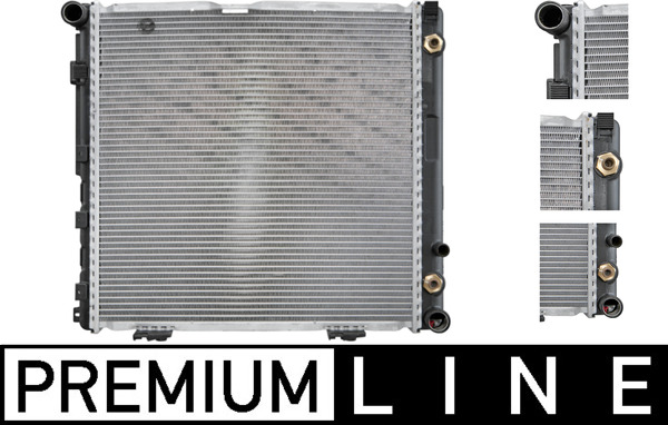 Radiator, engine cooling - CR291000P MAHLE - 0106.2039, 02.40.139, 102002