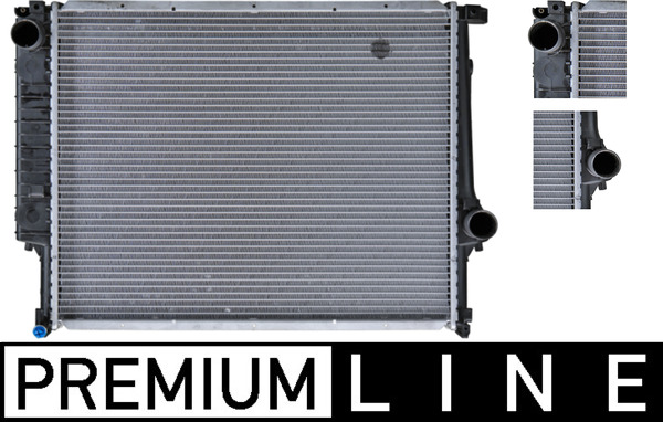 Radiator, engine cooling - CR328000P MAHLE - 0101.2032, 050007N, 06002047