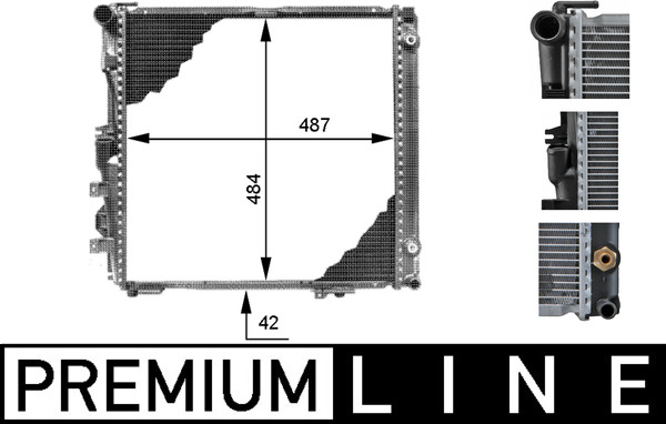 CR339000P, Kühler, Motorkühlung, Kühler, MAHLE, 0106.2068, 02.40.144, 100558, 121640N, 1265004003, 30002086, 350213540000, 376713-294, 504258, 52641, 62682A, 66.31, 819381, DRM17052, KMS086, RA0170190, 100559, 1265004103, 376713291, BM540, DRM17053, RA0170530, 1265005103, 8MK376713-294, MS2086, A1265004003, MSA2086, A1265004103, A1265005103