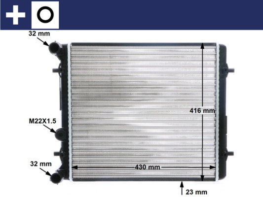 CR367000S, Kühler, Motorkühlung, Kühler, MAHLE, 0110.3028, 040810N, 100968, 111297, 131062, 16659, 1J0121253AM, 1J0121253G, 231607, 350213804000, 376713-774, 509530, 58002152, 64101, 737-0010, DRM32002, KVW152, RA0300420, SK020R003, V15-60-5056, 350213804003, 376713771, 641011, 731606, RDVW0041, VN2152, 1J0121253K, 359000300710, 64101A, 731607