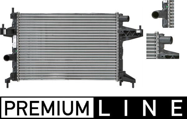 CR389000P, Radiator, engine cooling, Cooler, MAHLE, 0107.3003, 09201956, 1300237, 13921, 150013N, 206971, 24445162, 27508, 350213824000, 37002306, 376714-364, 63008, 725-0033, 732826, DRM20038, JR1032J, KOL306, OL2306, RA0200710, V40-60-2013, 1300333, 24445163, 350213830000, 376714361, 519596, 63008A, OL2304, OLA2306, 350213191600, 8MK376714-364