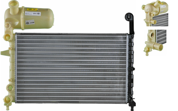 Radiator, engine cooling - CR448000S MAHLE - 0000007632018, 0104.3073, 080590N