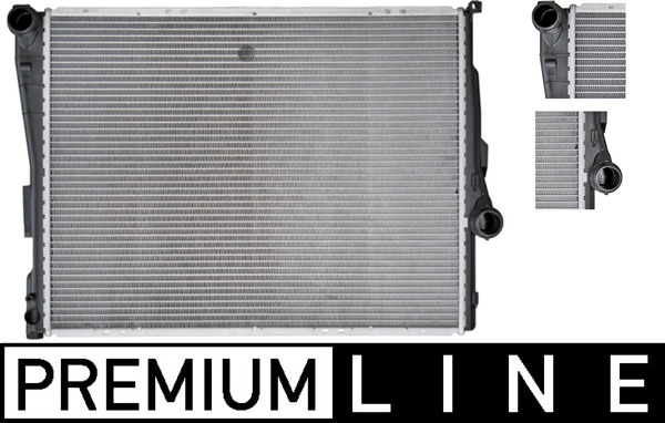 Radiator, engine cooling - CR455000P MAHLE - 0102.3073, 050004N, 06002205