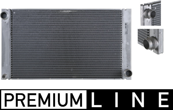 Radiator, engine cooling - CR577000P MAHLE - 005M23, 01023133, 051002N