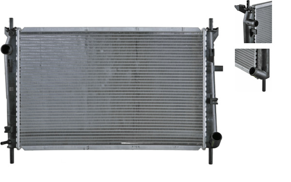 Radiator, engine cooling - CR629000S MAHLE - 0105.3071, 10-100-01056, 1036597