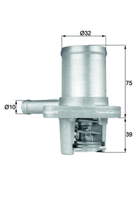 TI4089, Termostat, chladivo, Termostat, Termostat, MAHLE, 104909, 3175.89D, 350096, 393-89, 4000357, 4006196, 5493.89, 7700868980, 78330, 820048, 862013188, 8MT354774-581, DTM89393, QTH376K, TH15289G1, 350096A, TH5493.89J