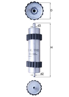 KL1102, Palivový filtr, Palivový filtr, Filtr paliv., MAHLE, 108999, 3198500, 4G0127401, ALG-2415, H418WK, V103848, WK6037