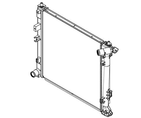 CR1978000P, Kühler, Motorkühlung, Kühler, MAHLE, 25310D7000, 376899211, 8MK376899-211