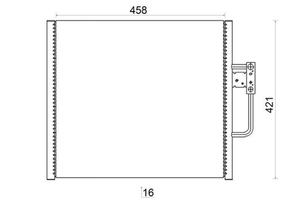 AC201001S, Condenser, air conditioning, Air-conditioning various, MAHLE, 052230N, 06005192, 0802.2017, 08.64.005, 10-110-01067, 102610, 1223322, 166599, 351037-054, 35105, 359003220180, 53627, 60065192, 64538391647, 705M17, 817248, 888-0400062, 924405, 94274, 945047, AC830139, BM045C001, BW5192, CN6507, CT11299, DCN05015, F4-AC1025, F4AC1025, KDBW192, QCN138