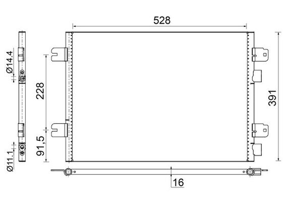 AC691000S, Condenser, air conditioning, Air-conditioning various, MAHLE, 08093.031, 10-110-01060, 103309, 1223259, 161312, 182019N, 342830, 350203215000, 351318-374, 35542, 43005317, 53553, 60435317, 723M64, 817701, 8200182361, 8200557066, 888-0400211, 925596, 945329, 94673, CN5581, DCN23011, F453553, KDRT403, QCN372, TSP0225510, 1223259X, 350203728000, 351318371