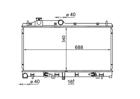 CR1573000S, Chladič, chlazení motoru, Chladič, Chladič motoru, MAHLE, 105931, 128024, 350029N, 376775794, 45111AG000, 51002065, 53700, 67723, 701204, DRM36007, SU2065, 128036, 45111AG001, 59116, 45111AG010, 45111AG011, 45119AG000, 45119AG010, 45119FG050, 45119GA010, 45119SC010, X4511AG001, X4511AG011