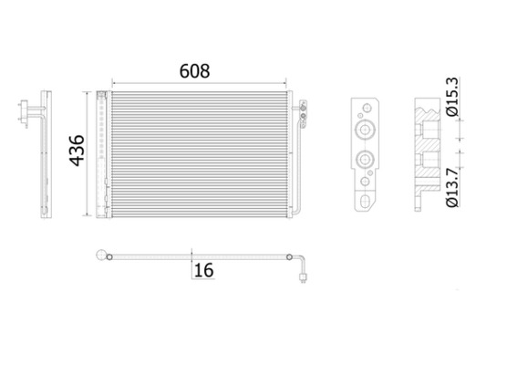 AC937000S, Kondensator, Klimaanlage, Klimaanlage verschiedene, MAHLE, 02005182, 022002N, 0801.2011, 104987, 15182AU, 161327A, 261121, 30C05013, 350224, 351317484, 43193, 702M22, 814165, 940045, AC830142, AU5182, CF20174, DCC1553, DCN14001, JRW000020, KTT110587, QCN564, 8012011, 8FC351317481, AU5182D, AUA5182D, M7020430, AUA5182