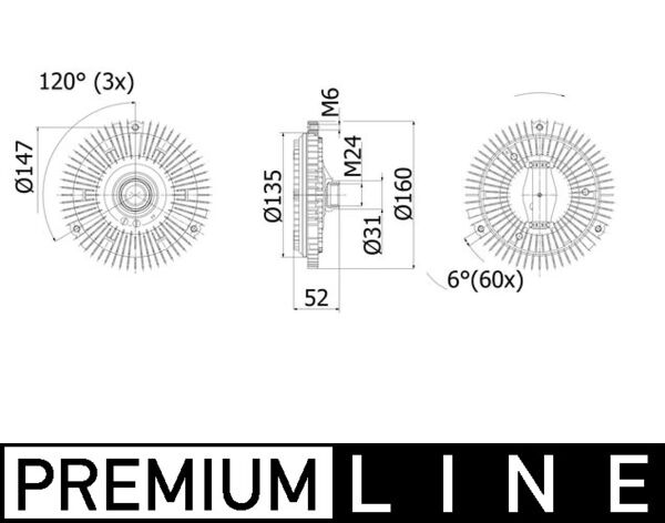 CFC57001P, Clutch, radiator fan, Cooler, MAHLE, 003-60-00088, 02584, 058140N, 0639740, 08.19.103, 08-BM-001, 1414900600, 1712481, 18681, 20918681, 2100010031, 3141152105, 376732101, 4001001, 4513, 49581, 500865, 70117500, 8111106, BFC077, BWC324, FC0050020, LK010, V20-04-1063-1, WG1720979, 058160N, 1723439, 376732105, 4515, WG1768395