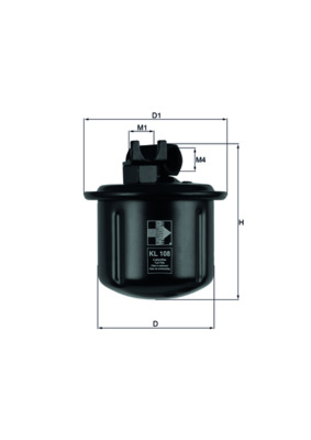 KL108, Fuel filter, Fuel filter, MAHLE, 0986450104, 16010SM4305, 3004411, 31143230004, 3153500, 33285, 4080, 587203, 61014, 6683, 7590080, 828FP, ADH22319, ALG7061, BF1188, ELE6024, F162, F54689, FC411S, FC7061, FDB120, FFF631, FIG7031, FN69, FS24, FT5306, G6346, GFE5311, H103016, H133A00