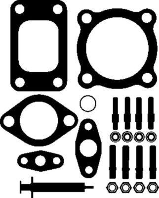 001TA14505000, Montagesatz, Lader, Turbolader, MAHLE, 352096779980, 729.700, JTC11039, A352096779980