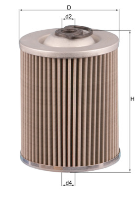 Fuel filter - KX57 MAHLE - 01172715, 01425903, 0149359