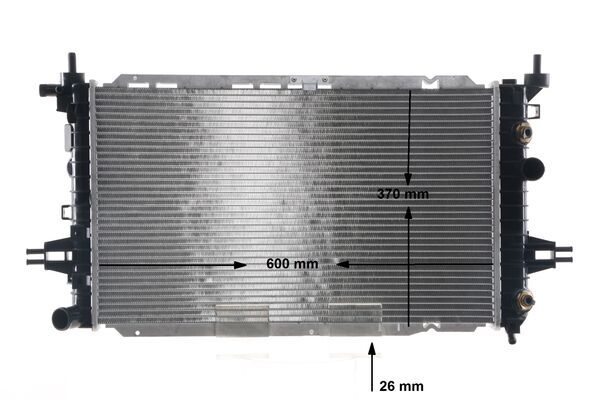 CR2105000S, Kühler, Motorkühlung, Kühler, MAHLE, 1300272, 13156845, 150119N, 37002625, 376908204, 630768, OL2625, OLA2625, OP717R009