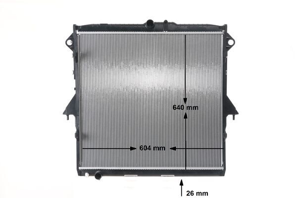 CR2234000S, Radiator, engine cooling, Cooler, MAHLE, 107401, 110164, 1726087, 376908564, 59074, 69241, 1735294, AB398005CC, AB398005CD