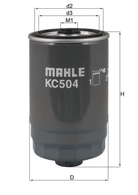 KC504, Fuel filter, Fuel filter, MAHLE, 319222W000, CS767, FP5921, H468WK, N1330520, P10667