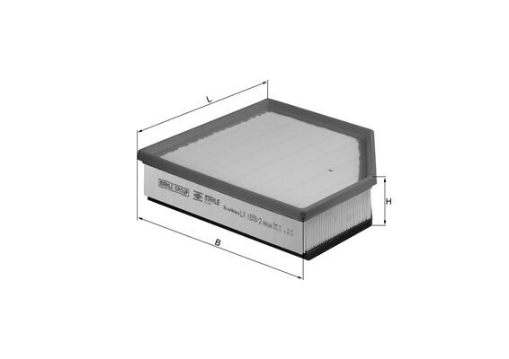 LX1593/2, Luftfilter, Luftfilter, MAHLE, 109111, 3068600, 30745344, 8561, A1486, A2268, AF7939, AG1794, AP165/8, E1353L, ELP9410, F026400146, PA3489, WA9698, 30745344-0, 8569, CA10500, PA7576