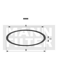 DI 95-08, Seal, oil filter, Filter, MANN-FILTER, 0004770080, KN12-95x102,5x2, 0004771180, A0004770080, A0004771180